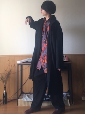 ひゅさん（メンズ・182cm）の冬コーディネート