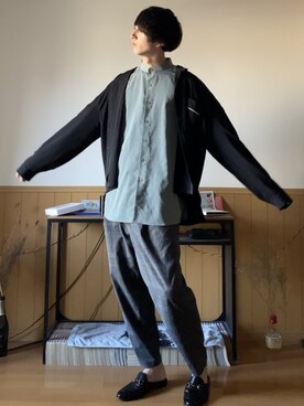 ひゅさん(メンズ・182cm)の春コーディネート