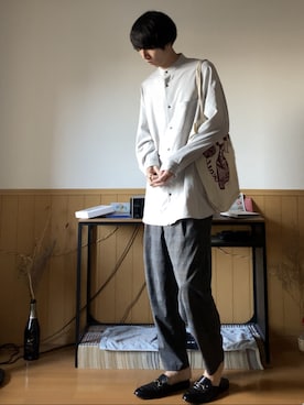 ひゅさん(メンズ・182cm)の春コーディネート