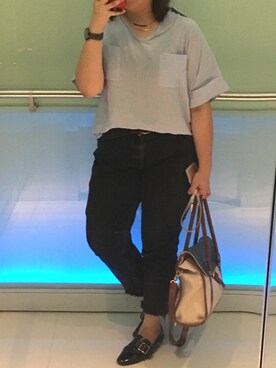 キャシーさん（レディース・160cm）の夏コーディネート