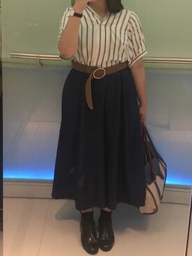 キャシーさん（レディース・160cm）の夏コーディネート