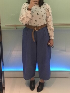 キャシーさん（レディース・160cm）の秋コーディネート