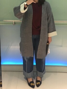 キャシーさん(レディース・160cm)の冬コーディネート