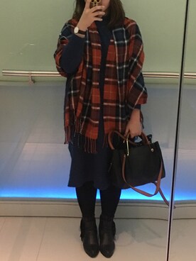 キャシーさん(レディース・160cm)の冬コーディネート