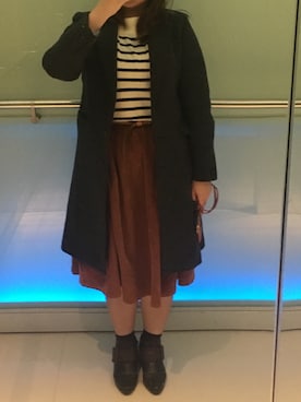 キャシーさん（レディース・160cm）の冬コーディネート