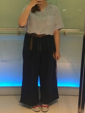 キャシーさん（レディース・160cm）の夏コーディネート