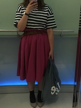 キャシーさん（レディース・160cm）の夏コーディネート