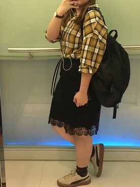 キャシーさん(レディース・160cm)の秋コーディネート