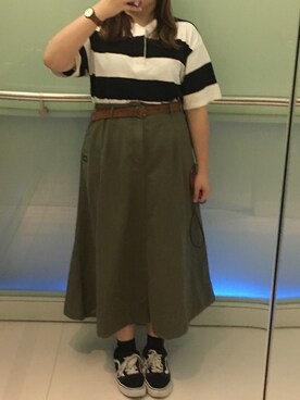 キャシーさん(レディース・160cm)の秋コーディネート