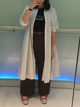 キャシーさん(レディース・160cm)の秋コーディネート