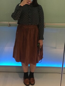 キャシーさん（レディース・160cm）の秋コーディネート