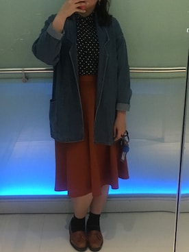 キャシーさん（レディース・160cm）の秋コーディネート