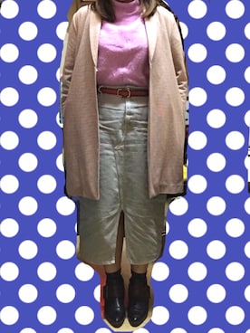 キャシーさん（レディース・160cm）の冬コーディネート