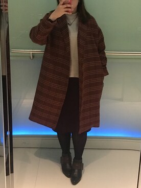 キャシーさん（レディース・160cm）の冬コーディネート