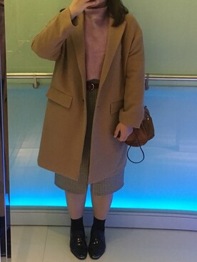 キャシーさん（レディース・160cm）の冬コーディネート