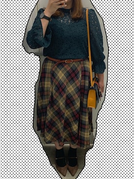 キャシーさん(レディース・160cm)の秋コーディネート