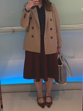 キャシーさん(レディース・160cm)の冬コーディネート