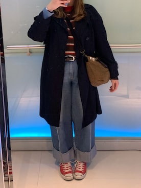 キャシーさん（レディース・160cm）の冬コーディネート