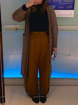 「ARROW（アロー）のアイテム（ジャケット/アウター）」を使った、キャシーさん（レディース・160cm）の冬コーディネート