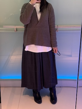 キャシーさん（レディース・160cm）の冬コーディネート