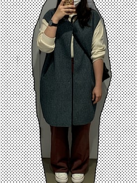 キャシーさん（レディース・160cm）の冬コーディネート