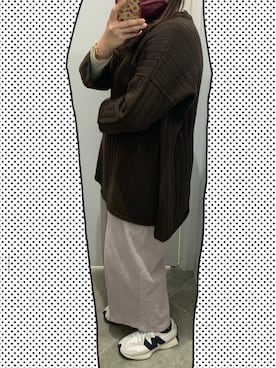 キャシーさん(レディース・160cm)の冬コーディネート