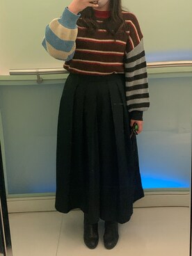 キャシーさん（レディース・160cm）の冬コーディネート
