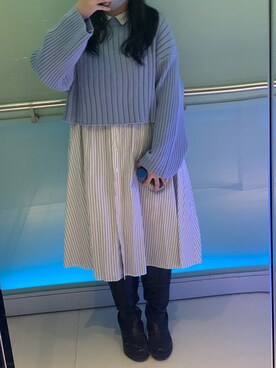 キャシーさん（レディース・160cm）の冬コーディネート