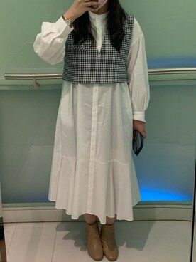 キャシーさん(レディース・160cm)の春コーディネート