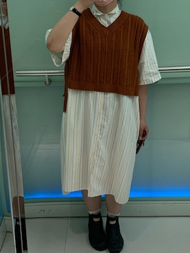 キャシーさん（レディース・160cm）の夏コーディネート