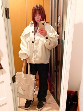 まいまい◡̈⃝⑅さん（レディース・150cm）の冬コーディネート