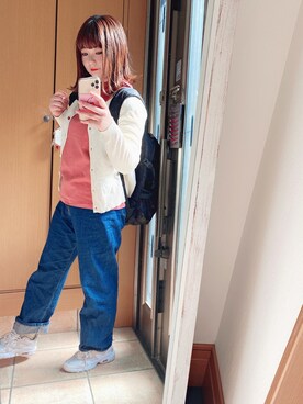 「coen」｜まいまい◡̈⃝⑅さん（レディース・150cm）の夏コーディネート