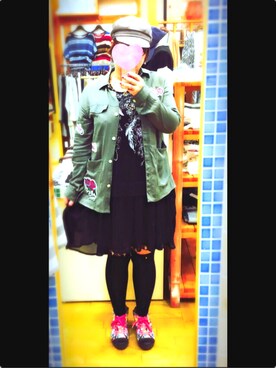 「WORLDWIDELOVE!」｜mariさん（レディース・162cm）の春コーディネート