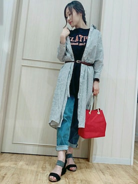 himiさん（レディース・160cm）の夏コーディネート