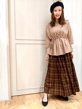 himiさん（レディース・160cm）の秋コーディネート