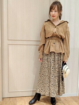 himiさん（レディース・160cm）の秋コーディネート