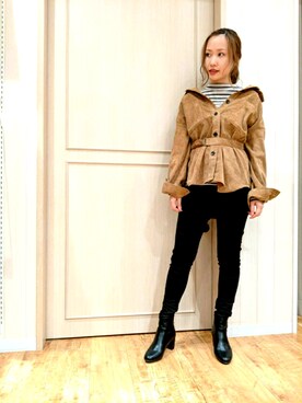 himiさん（レディース・160cm）の秋コーディネート