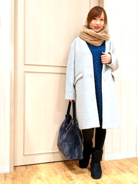 himiさん(レディース・160cm)の冬コーディネート