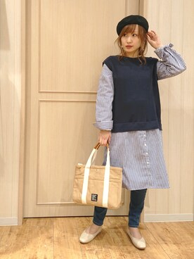 himiさん（レディース・160cm）の冬コーディネート