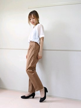 「DRESKIP（ドレスキップ）のアイテム（アクセサリー）」を使った、himiさん（レディース・160cm）の夏コーディネート
