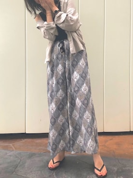 SSさん(レディース・165cm)の夏コーディネート