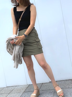 SSさん(レディース・165cm)の夏コーディネート