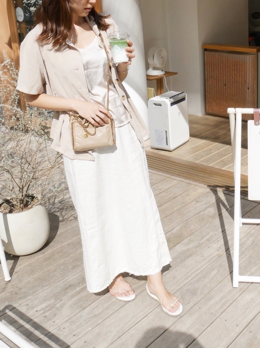 NOBLE X CACHEC スリットマキシスカート 40 Noble（ノーブル）の「《WEB限定》NOBLE X CACHEC スリット
