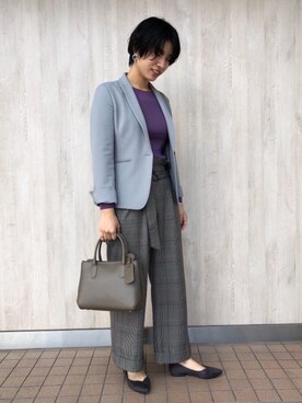 higashiさん（レディース・170cm）の秋コーディネート