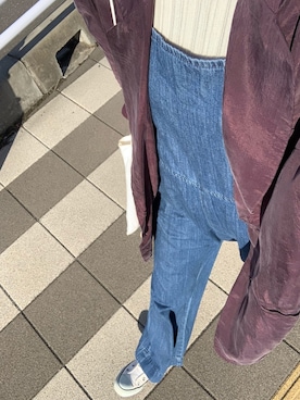 鈴木すうこさん（レディース・154cm）の春コーディネート