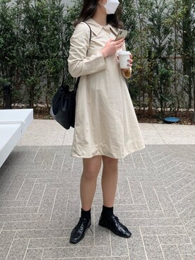 Cosのワンピースを使った人気ファッションコーディネート Wear