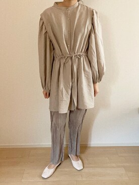 manaさん（レディース・158cm）の冬コーディネート