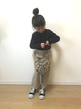 ☞HANNA☞さんの「【CONVERSE】オールスターローカットスニーカー」を使ったコーディネート