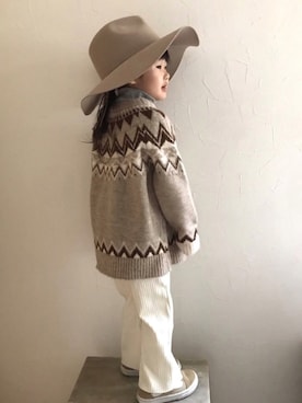 「WEARはじめました！」｜maakeeさん（キッズ・100cm）の春コーディネート