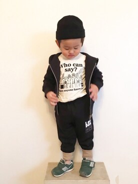 maakeeさん（キッズ・100cm）の秋コーディネート